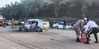 Identiti 6 korban nahas di Kemaman di kenal pasti
