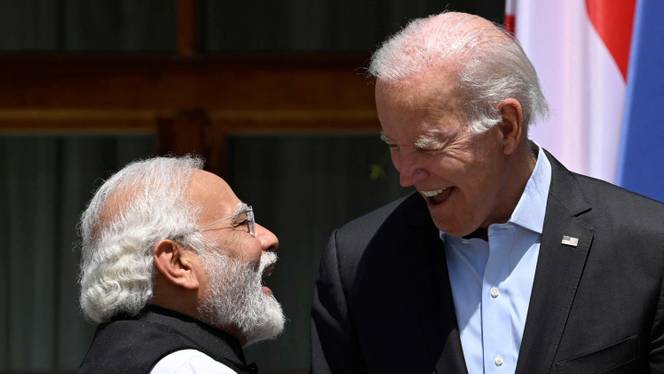 biden dan modi afp