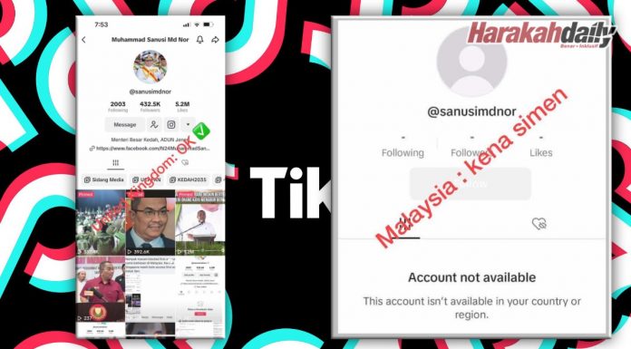 TikTok Sanusi kena simen: Apa di sebalik itu?