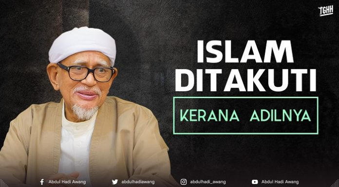 Islam ditakuti kerana adilnya