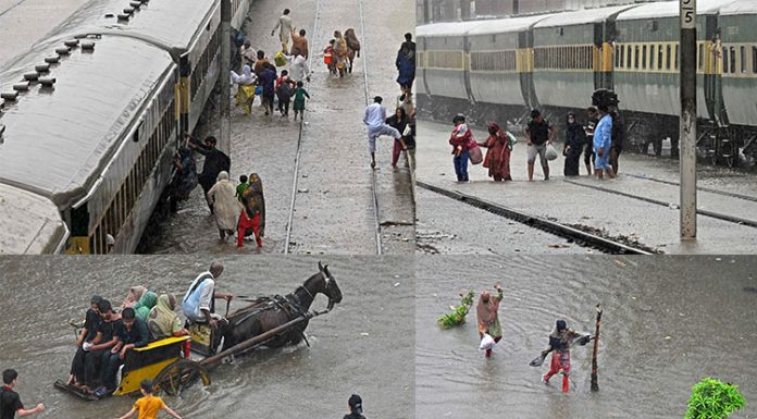 Hujan lebat kembali di Pakistan: 24 maut