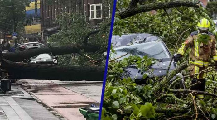 Ribut dahsyat serang Belanda, tuju Denmark, Jerman