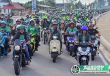 Lebih 10,000 anak muda konvoi ke Himpunan Teguh Pertahan