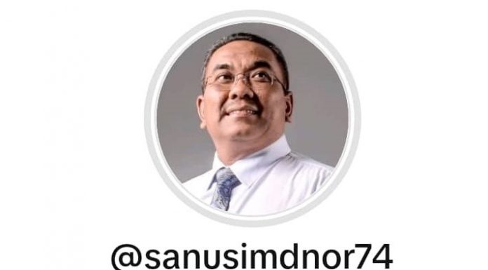Disekat: Layari akaun TikTok Sanusi yang baharu