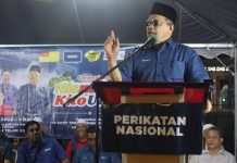 Undi calon PN sebagai protes kerjasama Umno-DAP