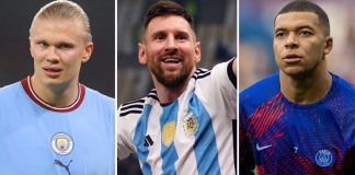 Messi, Haaland, Mbappe calon Ballon d’Or