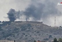 Tentera zionis lancar serangan udara termasuk bom fosforus