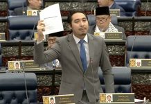 Jawapan menteri hanya bertahan beberapa minit