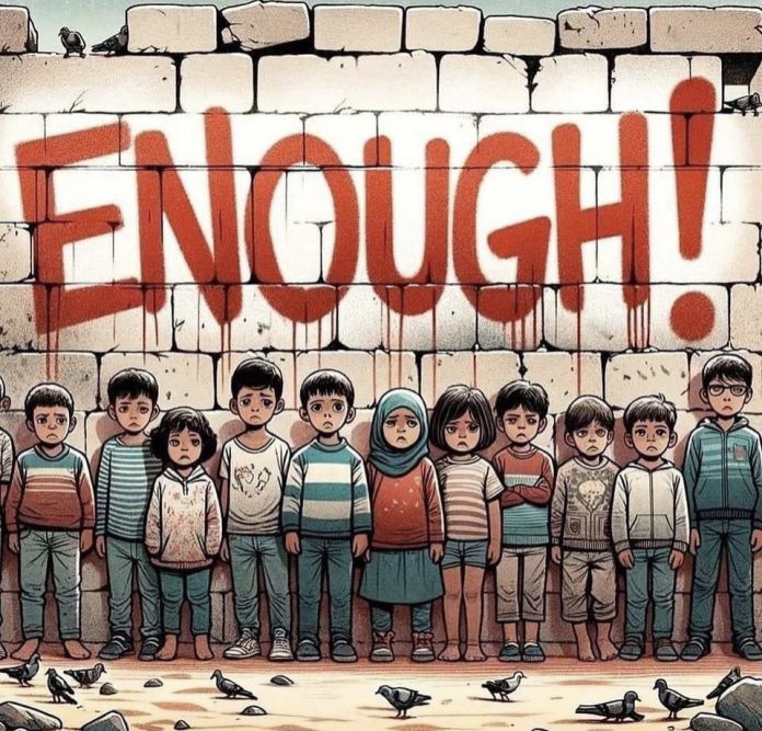 enough Israel Gonocide