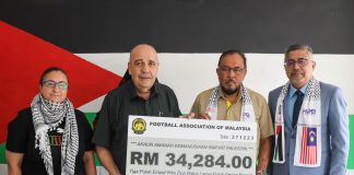 FAM hulur sumbangan Tabung Palestin