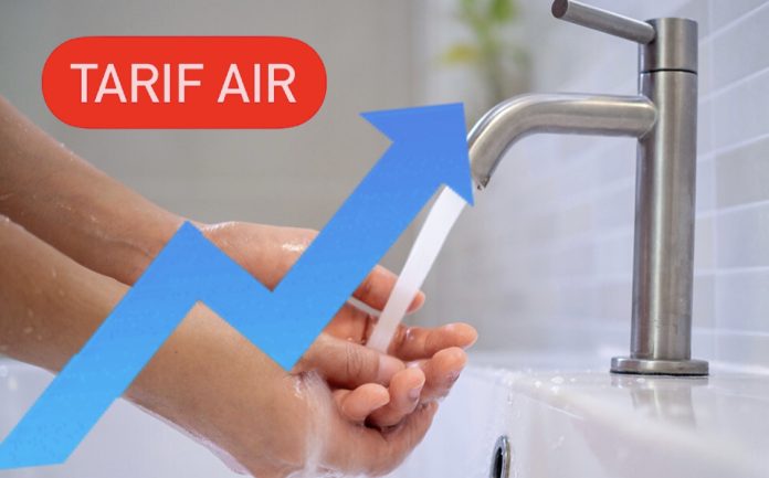 tarif air naik martina