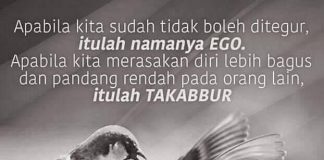 Ego: Buta dengan titik buta sendiri