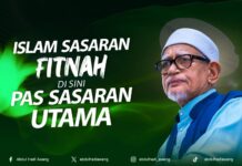 Islam sasaran fitnah, di sini PAS sasaran pertama