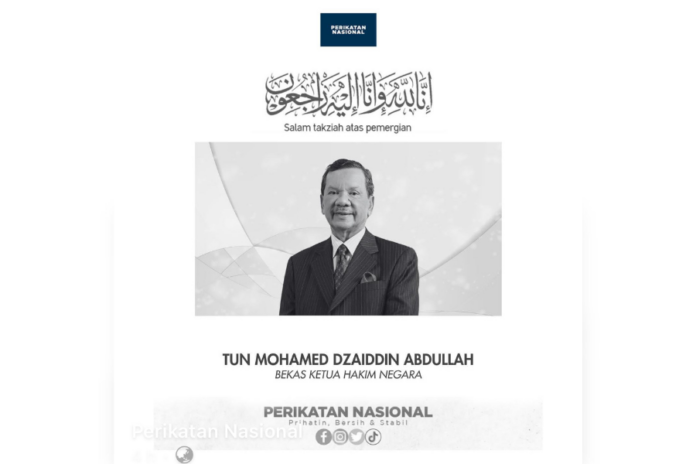 PN, Pemuda PAS zahir takziah pemergian Mohamed Dzaiddin