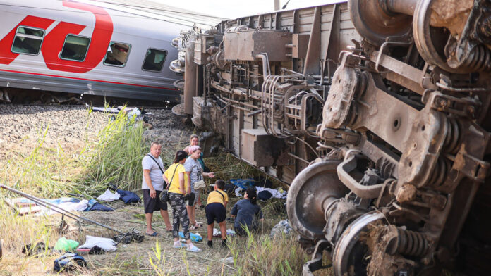 Russian crash train