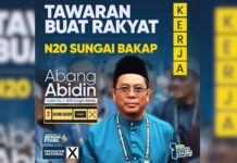 PN tawar K.E.R.J.A buat warga Sungai Bakap