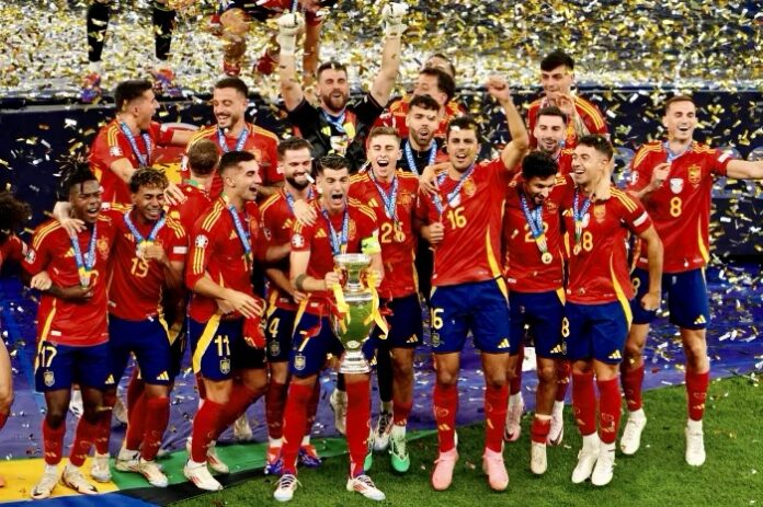 Spain won