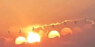 Ada apa dengan 7 matahari muncul di China?