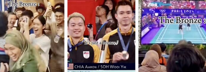 Rakyat Malaysia rai kemenangan badminton negara