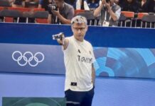 Yusuf Dikec, penembak Turkiye yang tular di Olimpik Paris 2024