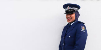 Zeena rintis penyertaan wanita Islam dalam polis New Zealand
