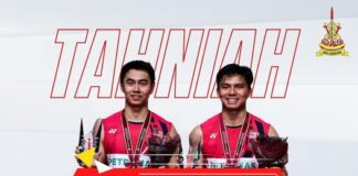 Tahniah Sze Fei, Nur Izzuddin tewaskan juara dunia