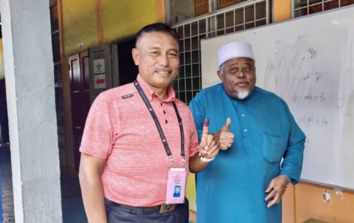 Coach Haizan dan Abdullah Hussin