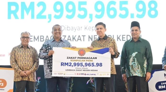 PKNK serah zakat hampir RM3 juta untuk 2023