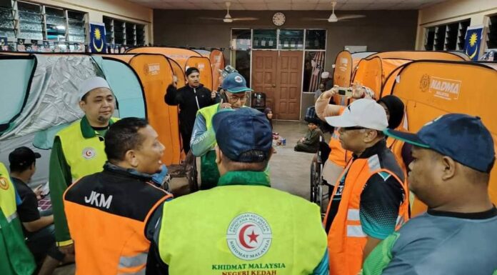 Banjir: Khidmat Malaysia Kedah gerak bantuan