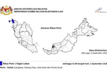 Angin kencang dijangka berlaku di Perlis dan Kedah
