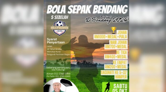 Kejohanan Bola Sepak Bendang kembali lagi