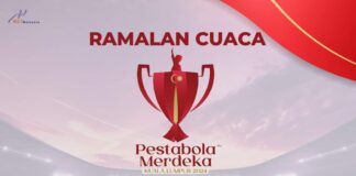 Pestabola Merdeka 2024: Ramalan ribut petir, hujan