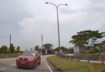 Polis kesan kereta dipandu lawan arus di Skudai