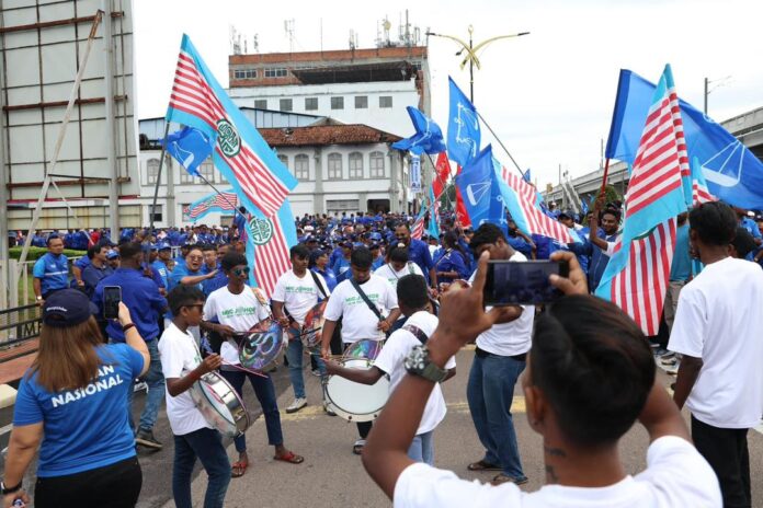 muzik BN PRK Mahkota
