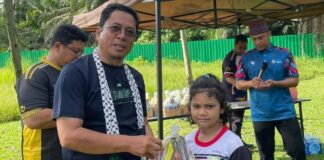 ‘Jom Briskwalk Bersama YB Abang Abidin’ meriah