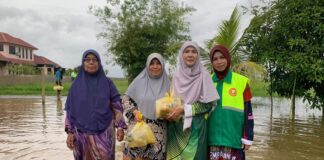 Muslimat Kuala Kedah dari kulit putih dah jadi perang