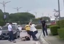 Akibat salah faham sekumpulan lelaki bertindak samseng