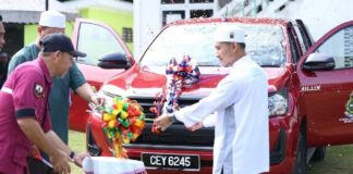 Pemuda PAS Pahang serah aset baharu kepada Jabatan Amal