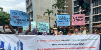 Penduduk Kampung Sungai Baru saman 2 agensi kerajaan