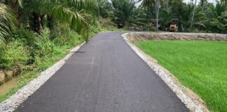 ‘Nak gi ke sawah pun ada jalan tar’