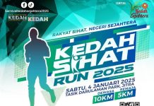 Kedah Sihat Run 2025 sedia pelbagai hadiah menarik
