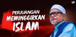 Perjuangan meminggirkan Islam