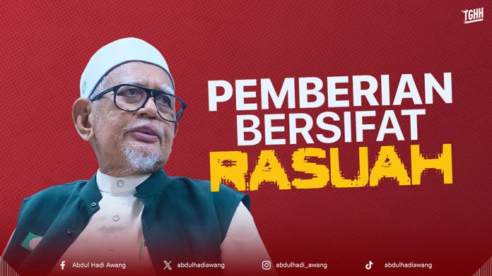 PEMBERIAN-BERSIFAT-RASUAH