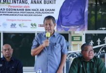 Mesin pengisar padi komuniti bantu pesawah