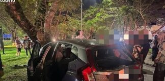Kereta rempuh motosikal, pasangan remaja maut