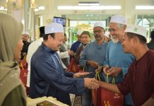 Sukarelawan kampung dihargai setiap kali Ramadan