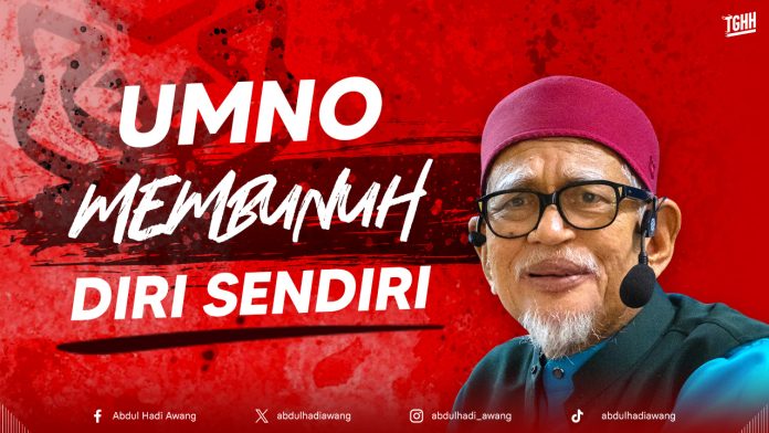 UMNO MEMBUNUH DIRI SENDIRI twitter