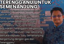 Gas bermula di Terengganu untuk Semenanjung