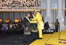 Tiga Exco Terengganu terima darjah kebesaran DPMT