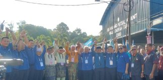 PRK Ayer Kuning: Ribuan penyokong iring calon PN